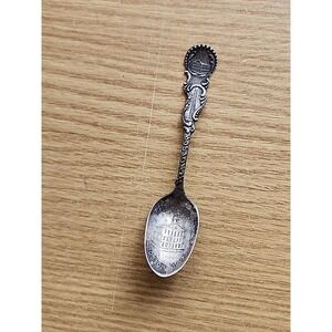 Vintage Boston MA Faneuil Hall‎ Bunker Hill silver plate souvenir spoon